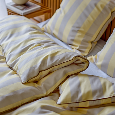 Södahl Ray sengetøj gul 140x200 cm