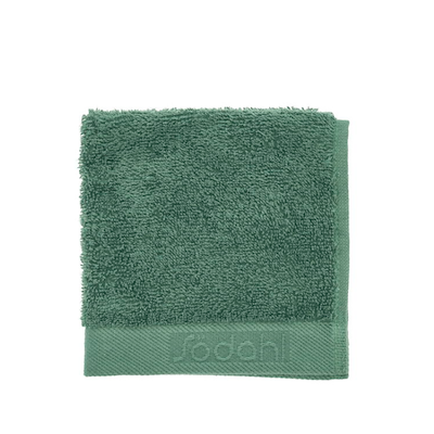 Södahl Comfort Organic vaskeklud grøn 30x30 cm