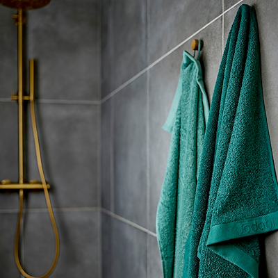 Södahl Organic Comfort håndklæde sea green 70x140 cm