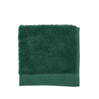 Södahl Comfort Organic vaskeklud mørkegrøn 30x30 cm