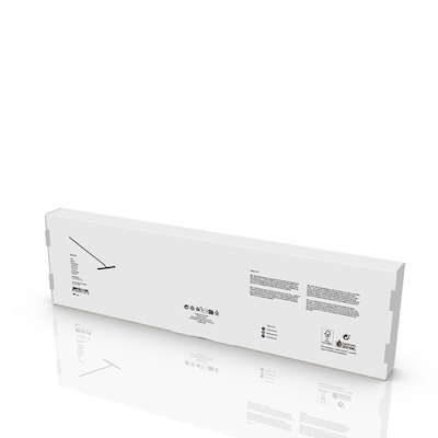 Zone Solo skraber sort H 120 cm