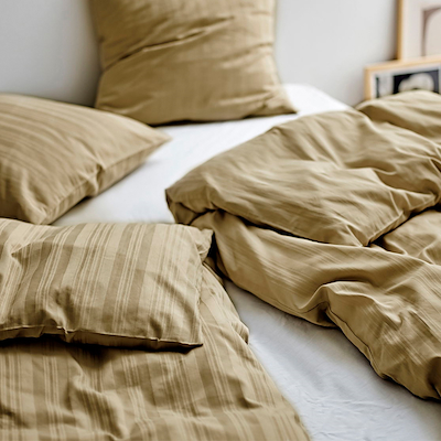 Södahl Noble sengetøj olivengrøn 140x200 cm