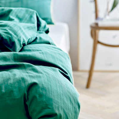 Södahl Noble sengetøj sea green 140x220 cm