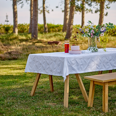 Södahl Daydream dug hvid 140x220 cm