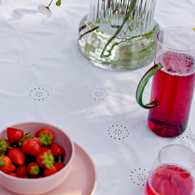 Södahl Daydream dug hvid 140x270 cm