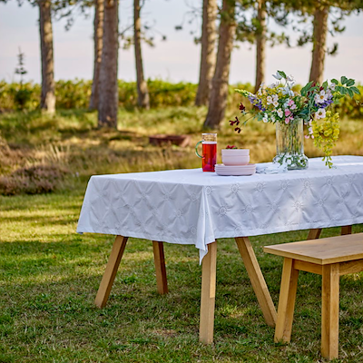 Södahl Daydream dug hvid 140x270 cm