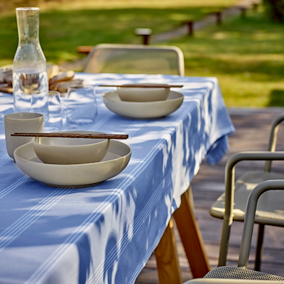 Södahl Moments dug blå 140x270 cm