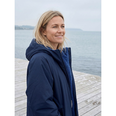 Södahl North vinterbadekåbe mørkeblå L/XL