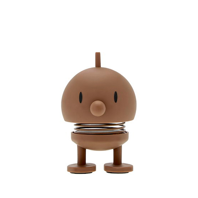 Hoptimist Soft Bumble figur XS choko H 5,9 cm