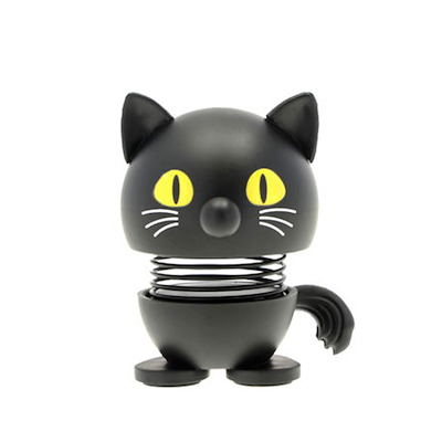 Hoptimist Kat figur XS sort H 5,3 cm