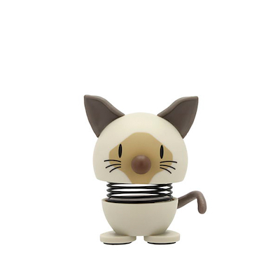 Hoptimist Siamesisk kat figur XS beige H 5,7 cm