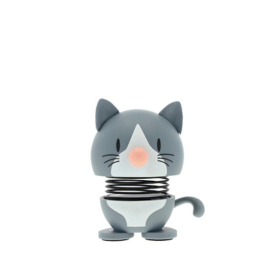 Hoptimist Amerikansk Korthår kat figur XS gråblå H 5,3 cm