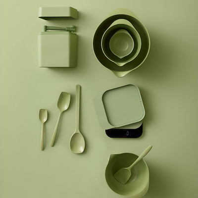 Rosti NEW Classic grydeskesæt 4 dele misty green