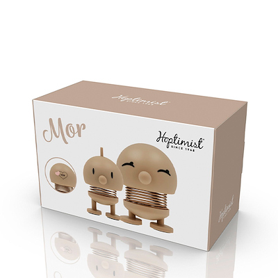 Hoptimist Soft Bumble mor sæt XS+S latte