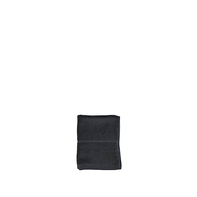 Zone Sauna vaskeklud sort 30x30 cm
