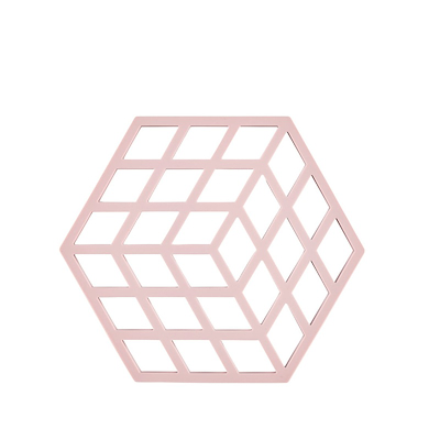 Zone Cube bordskåner rosa 14x16 cm