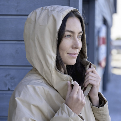 Södahl North vinterbadekåbe beige S/M