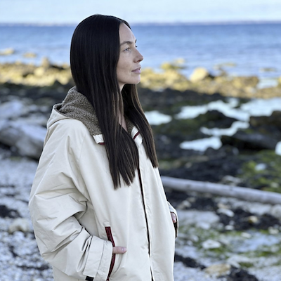 Södahl North vinterbadekåbe beige L/XL