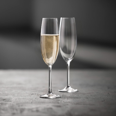 Lyngby Glas Juvel champagneglas 22 cl 4 stk.