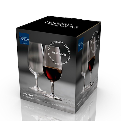 Lyngby Glas Juvel portvinsglas 21 cl 4 stk.