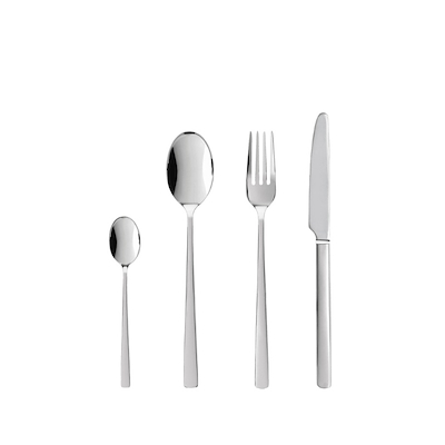 Gense Essentials Pure bestiksæt blankt stål 16 dele