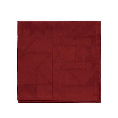 Södahl Star stofservietter rød 45x45 cm 4 stk