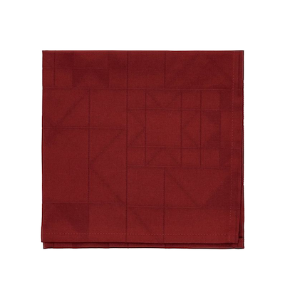 Södahl Star stofservietter rød 45x45 cm 4 stk