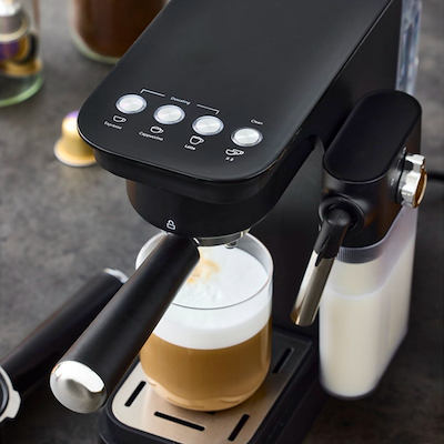 Nordic Sense espressomaskine sort 1400 watt