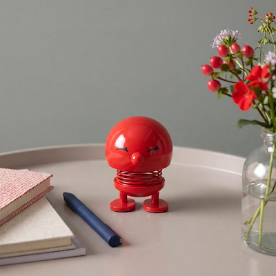 Hoptimist Bimble XS figur rød H 5,8 cm