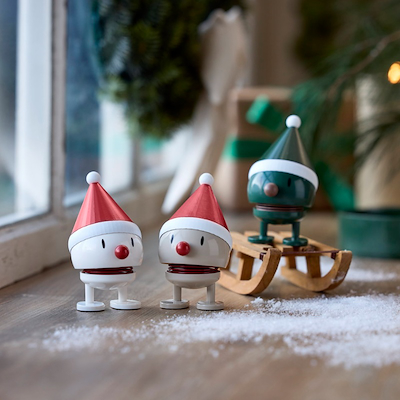 Hoptimist Elf Bumble S figur hvid