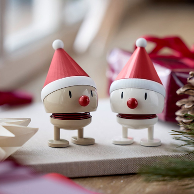 Hoptimist Elf Bumble S figur hvid