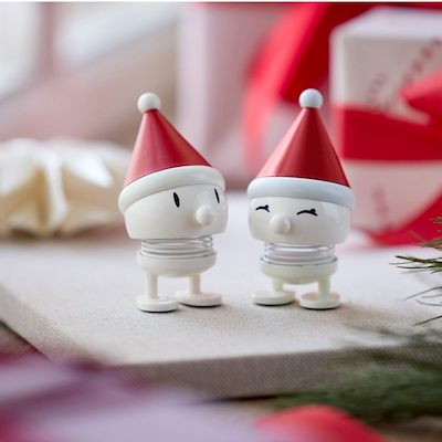 Hoptimist Elf Bimble og Bumble XS figur sæt hvid