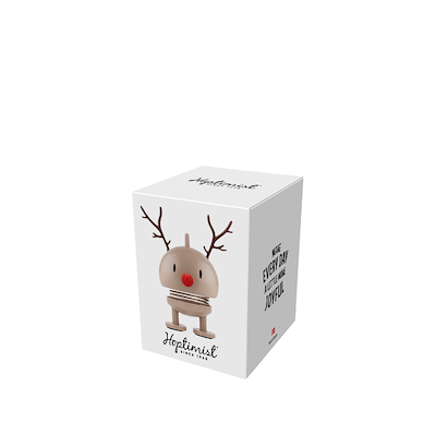 Hoptimist Reindeer Bumble XS figur latte H 6,9 cm
