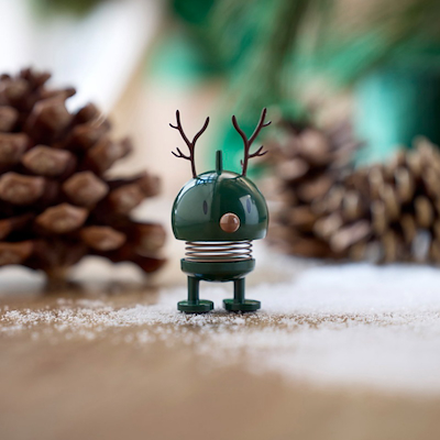 Hoptimist Reindeer Bumble XS figur grøn H 6,9 cm