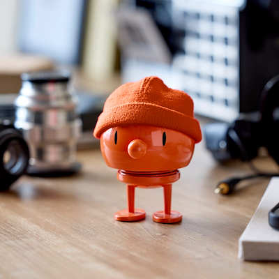 Hoptimist Hipster Bumble figur M orange