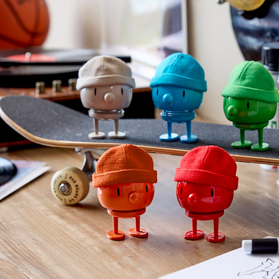 Hoptimist Hipster Bumble figur M orange