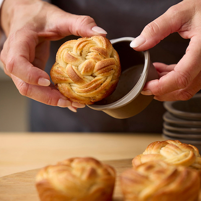 Blomsterbergs muffinform silikone latte 6 stk.