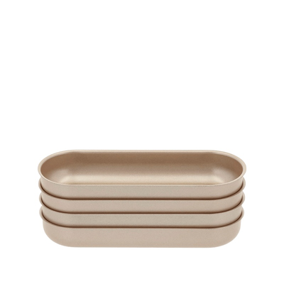 Blomsterbergs brødform mini rose gold 4 stk.