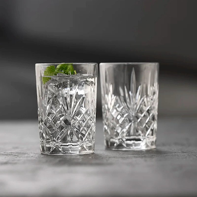 Lyngby Glas Melodia vandglas klar glas 6 stk. 25 cl