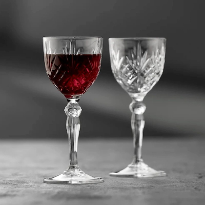 Lyngby Glas Melodia portvinsglas 4 stk. 14 cl