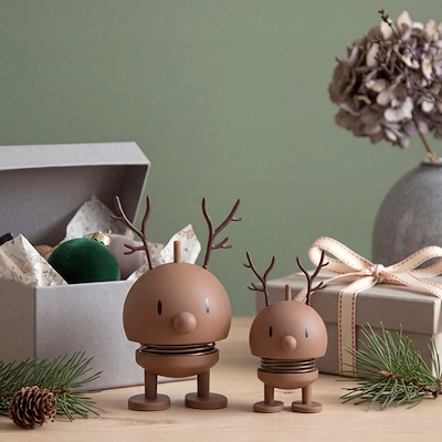 Hoptimist Soft Reindeer Bumble XS/S figur sæt choko