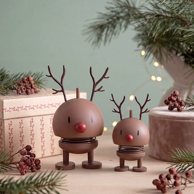 Hoptimist Soft Reindeer Bumble XS/S figur sæt choko