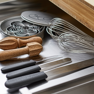 Blomsterbergs paletkniv grå 20 cm