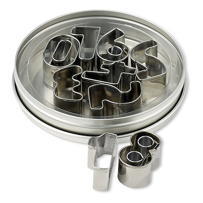 Blomsterbergs udstikkersæt til kager tal