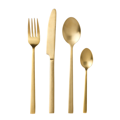 Bitz bestik messing 16 dele