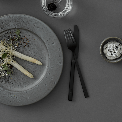 Bitz bestik sort 16 dele