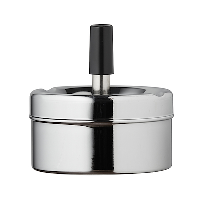 Funktion askebæger krom Ø9 cm