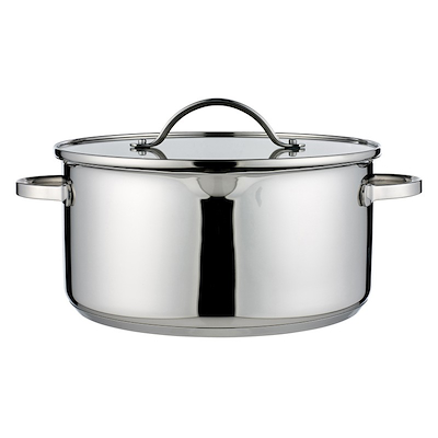 Aldente gryde rustfrit stål stål 5 liter