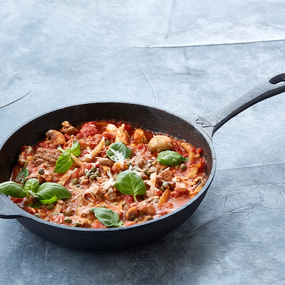 Holm stegepande i støbejern 26 cm