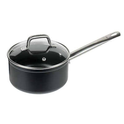 Claus Holm kasserolle sort 1,4 liter med låg
